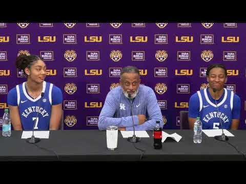 Kentucky Kenny Brooks WIN over LSU postgame