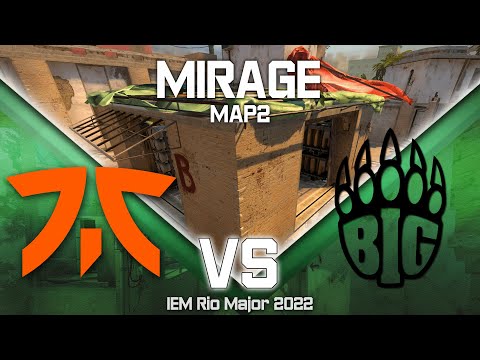 FNATIC vs BIG - Mirage - IEM Rio Major 2022 | CSGO | HIGHLIGHTS