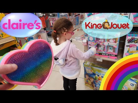Challenge - J’achète tout ce qui est multicolore chez KING JOUET et CLAIRE'S