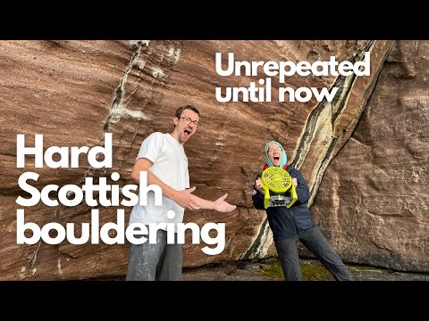 Reiff bouldering - Unrepeated Dan Varian gem!