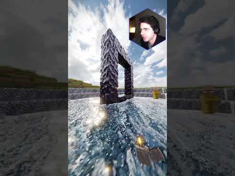 Black Hole Portal in Realistic Minecraft RTX #minecraft