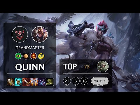 Quinn Top vs Camille - BR Grandmaster Patch 10.21