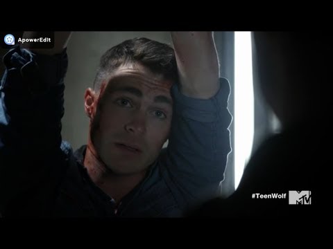 Teen Wolf 6x20 "The Wolves of War" 'There is no Room for my Tail' Jackson Attacks a Hunter