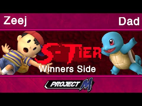 S-Tier #32 PM WR2: Zeej (Ness) vs. Dad (Squirtle, Fox)