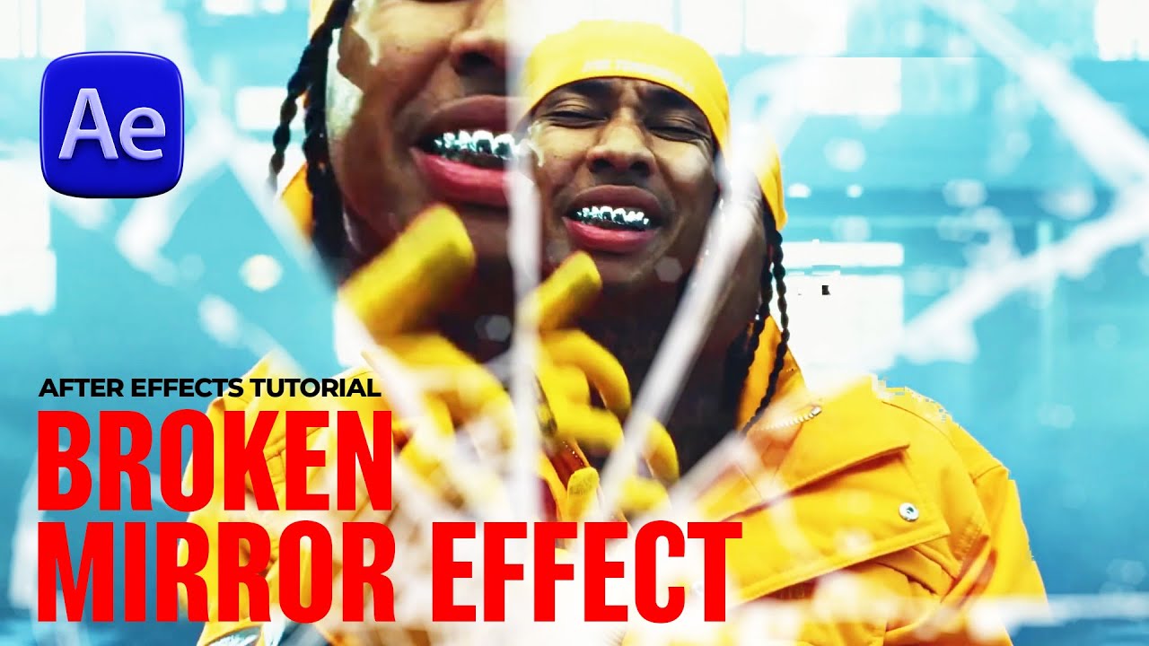 Broken Mirror Effect | After Effects Tutorial | Music Video Effect