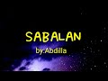 #TausugSong SABALAN with Lyrics by:Abdilla
