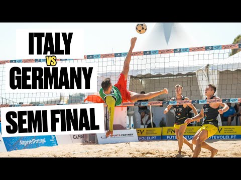 Spectacular Semi Final Italy vs Germany in Albufeira 2019 [NETCAM]