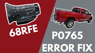 P0765 Error Code 68RFE Stuck in 4th Gear | 3rd Gen Cummins