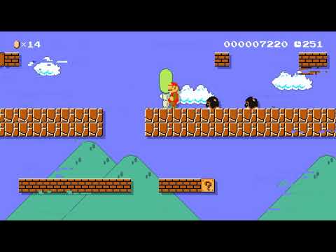 1-1.exe has encountered an error - Super Mario Maker 2 - Course World Gameplay