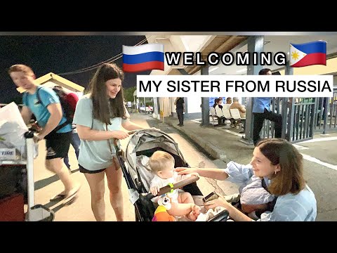My Sister and her Husband from RUSSIA visit the Philippines | Finally We are Complete🇷🇺🇵🇭
