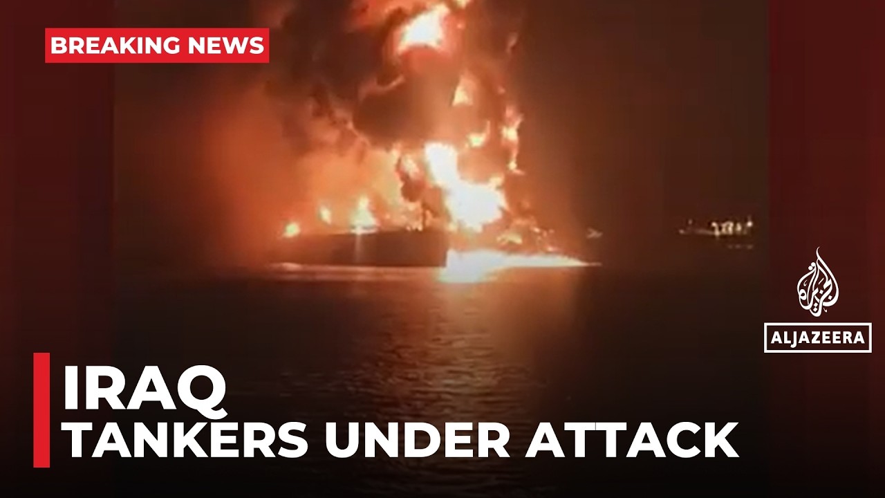 Two foreign oil tankers struck in Iraqi waters: Report