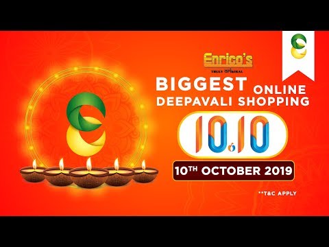 Enrico's 10.10  Deepavali Sirapu Virpanai