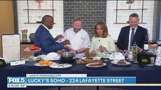Chef Scott Ditomasso and manager Larry Nobles from Lucky's Soho share the menu with Good Day New Yor