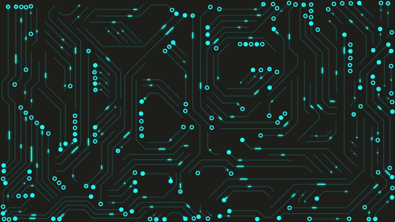 ELECTRONIC CIRCUIT ENERGY || 4K LIVE WALLPAPER