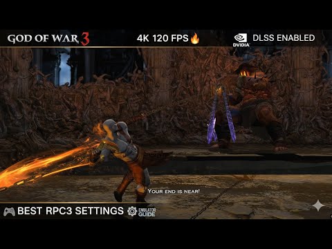 UNBELIEVABLE! God of War 3 on PC at 4K 120FPS with RPCS3 & DLSS (Best Settings Guide)