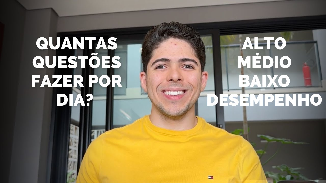 NÃO comece as PROVAS ANTIGAS antes de saber disso