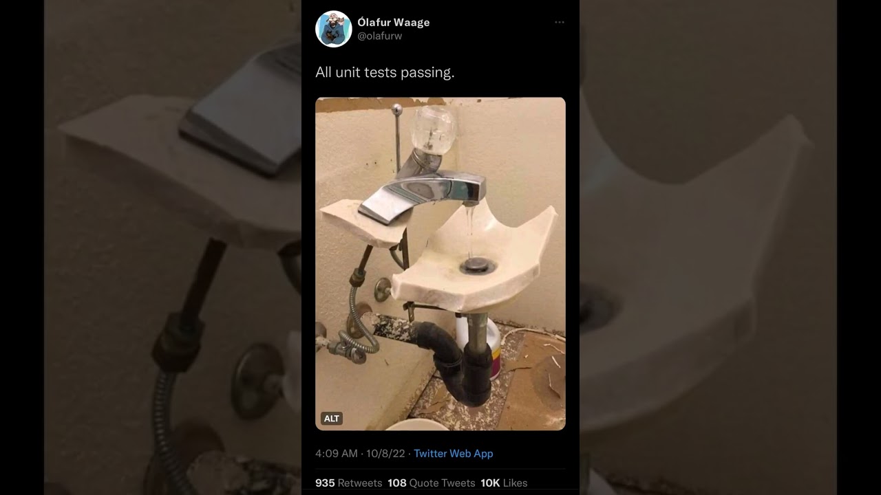 All unit tests passing #programmerhumor #shorts #short