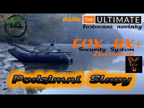 Slapská přehrada // Boilie The Ultimate, test novinky 2026 // Zkušenosti s Fox RX Security system.