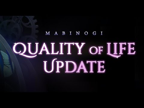 Mabinogi - October Quality of Life Updates