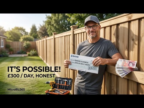 Start a Fencing Business: Start This for Under £300 - low-cost business idea