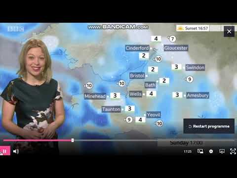 Bee Tucker - Points West weather - (30.01.2021) - HD [60 FPS]