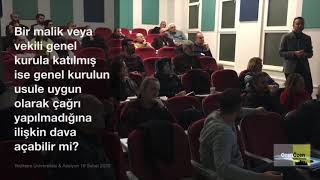 Kat Mülkiyetinde Genel Kurul Çağrı Usulleri. Kat malikleri toplantı ça