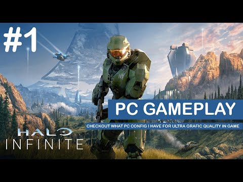 HALO INFINITE GAMEPLAY | CAMPAIGN | ULTRA SETTINGS with AMD RX3800