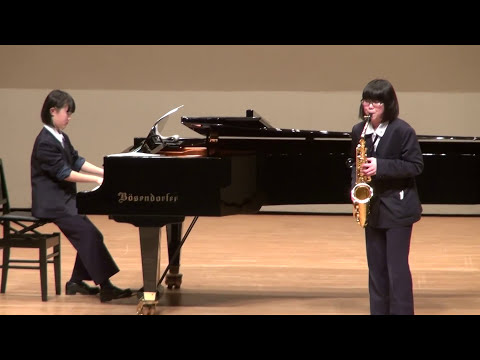 こども学科 【アルトサックスソロ】アディオス・ノニーノ（ピアソラ）練習風景
