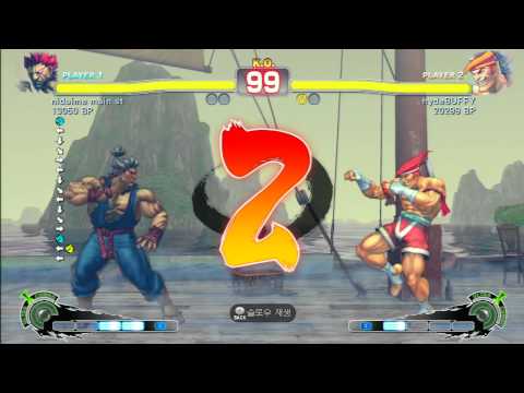 SSF4 Rank Match  nidaime main st (GO)  vs  hydeBUFFY (AD)