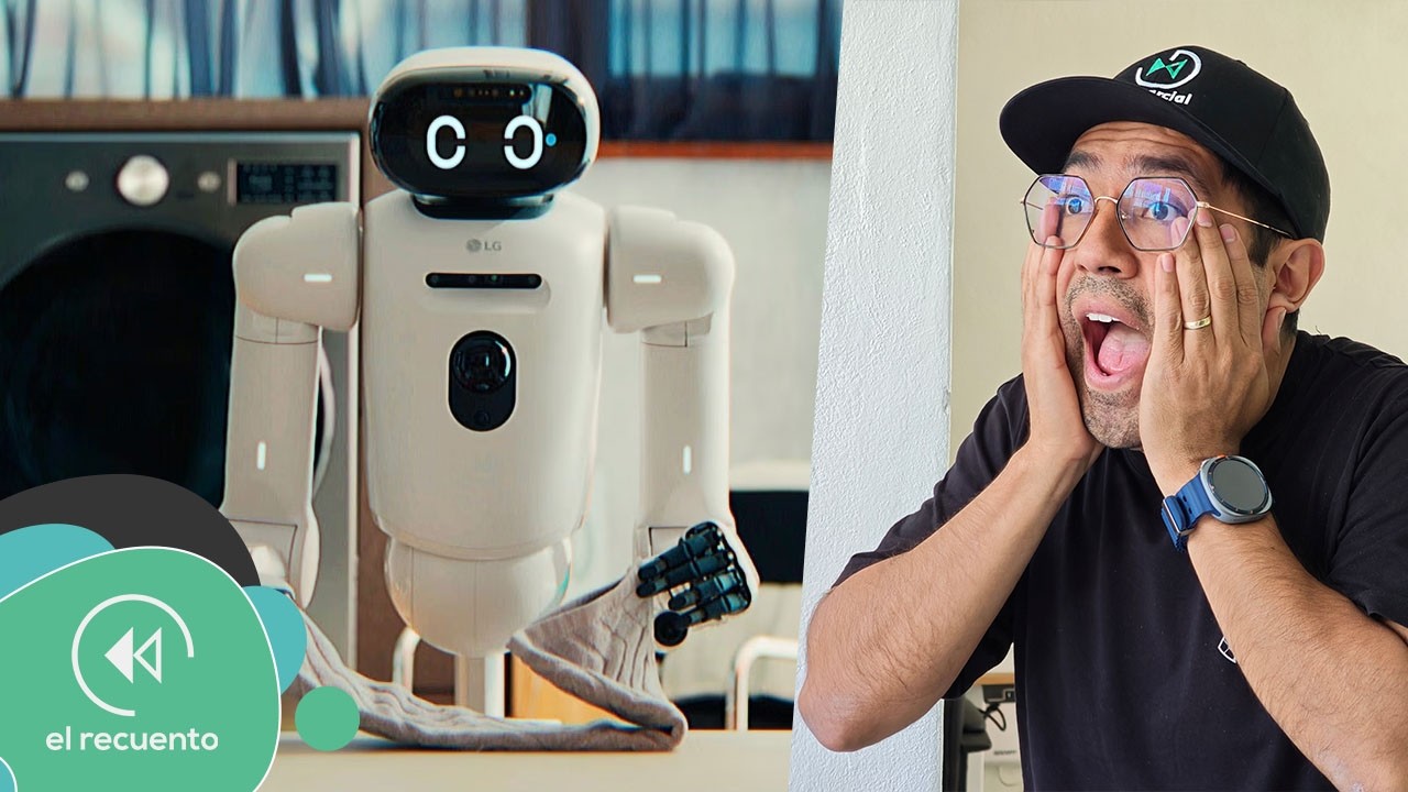 LG CLOiD: Un ROBOT capaz de doblar la ropa, cocinar y más | El Recuento