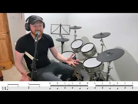 Double Stroke Sextuplets - Great Drum Fill For Grade 3 And Above 🥁