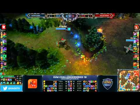 TheFoxSound Vs. Reason Gaming Map 2 - RO4 - EUW ChallengerSeries 17