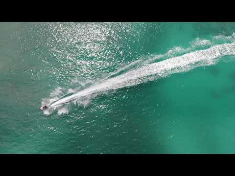 Poleg Nature Reserve and beach south of Netanya, Israel by DJI Mavic Air drone 4K