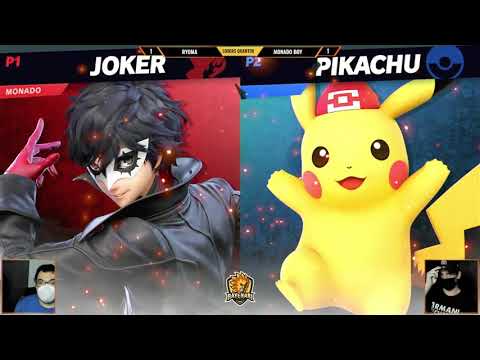 Rayenari Biweekly 12 - Losers Quarter - Ryoma (Pikachu) Vs. Monado Boy (Joker) - SSBU
