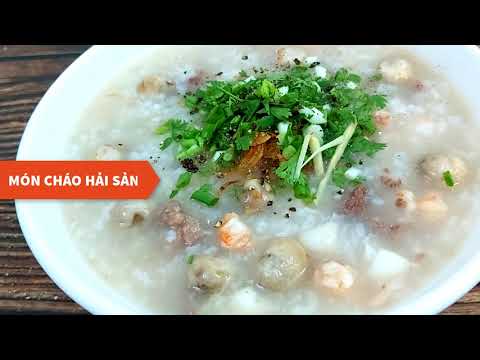 Cháo trắng hải sản