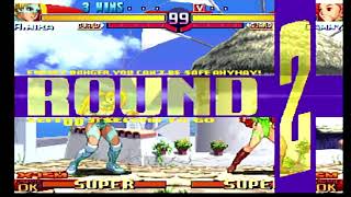 Street Fighter Alpha 3(Dreamcast)-R.Mika vs Cammy