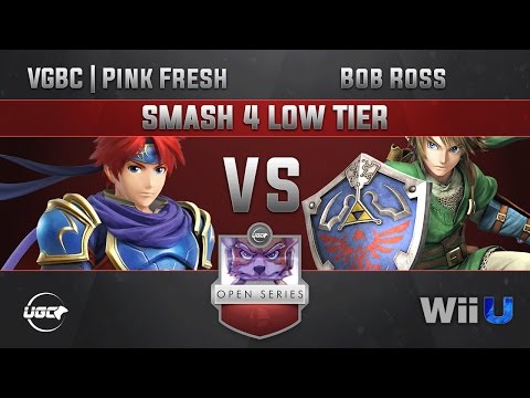 UGC Smash Open Low Tiers SMASH 4 LOW TIER - VGBC | Pink Fresh (Roy) vs Bob Ross (Link)