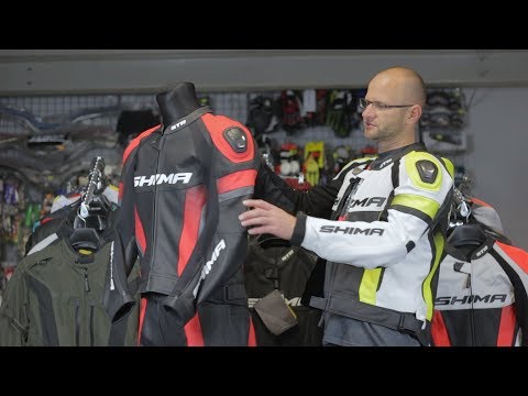 Shima STR   motocyklowy, dwuczęściowy, kombinezon skórzany