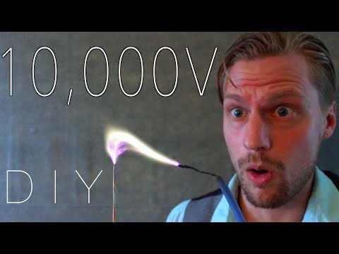 Super einfaches DIY-10.000-V-Wechselstromnetzteil!