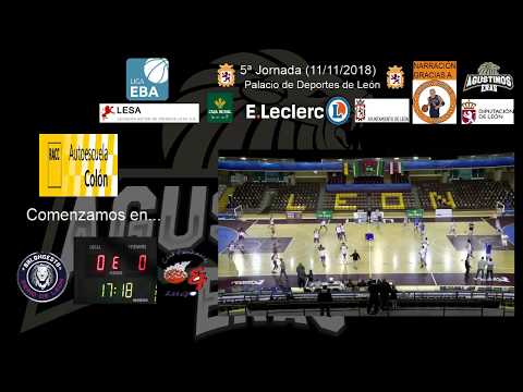 Liga EBA A-B Jornada 5 2018-2019 Agustinos Leclerc 67 vs 69 Estudiantes Lugo Leyma Natura