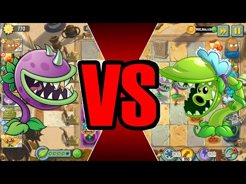 Plants vs Zombies 2 Chomper vs Snap Pea Mastery Max Level