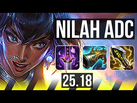 NILAH & Senna vs JINX & Lulu (ADC) | KR Challenger | 25.18