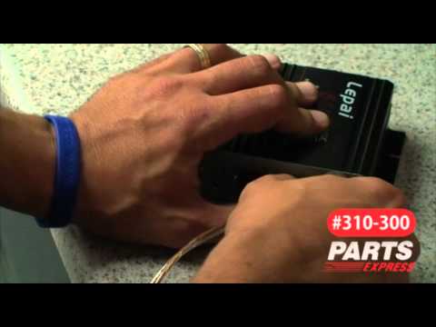 Set up a sound system anywhere with Lepai Tripath TA2020 Class-T Amplifier