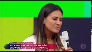 Simone e Simaria - Defeitos (Ao vivo no Programa da Sabrina)