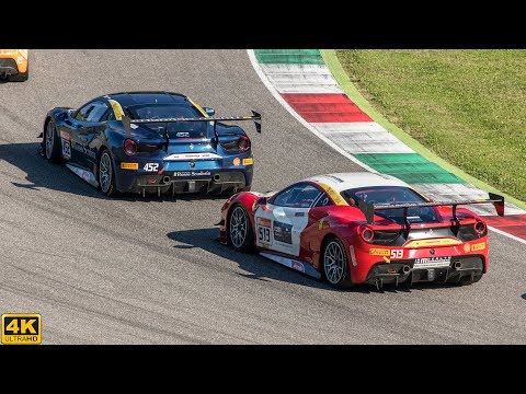 FERRARI 488 CHALLENGE | FINALI MONDIALI MUGELLO 2019 4K