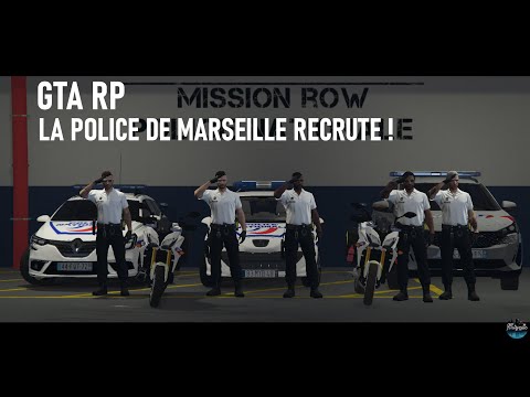 [GTA 5 RP]  La Police Nationale de Marseille Recrute 🚔 [Bienvenue à Marseille]
