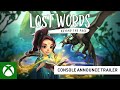 Lost Words: Beyond the Page – Release Date Trailer | Xbox One