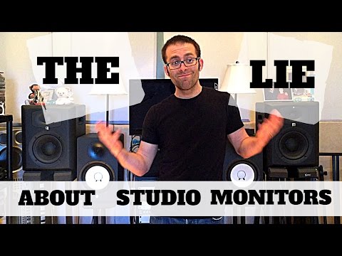 The Studio Monitor Lie- Do you need them?