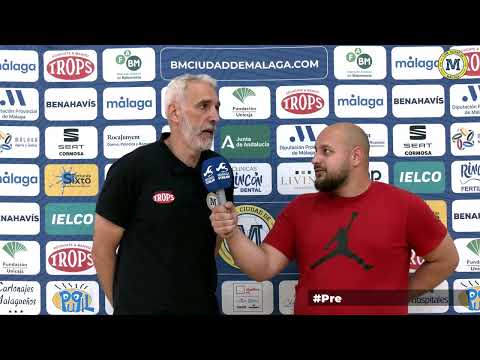 Manifestaciones de Quino Soler. Previa  Ibiza vs.Trops Málaga