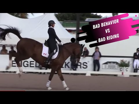 What is Trigger Stacking? Grand Prix Dressage Horses Good Riding vs Bad